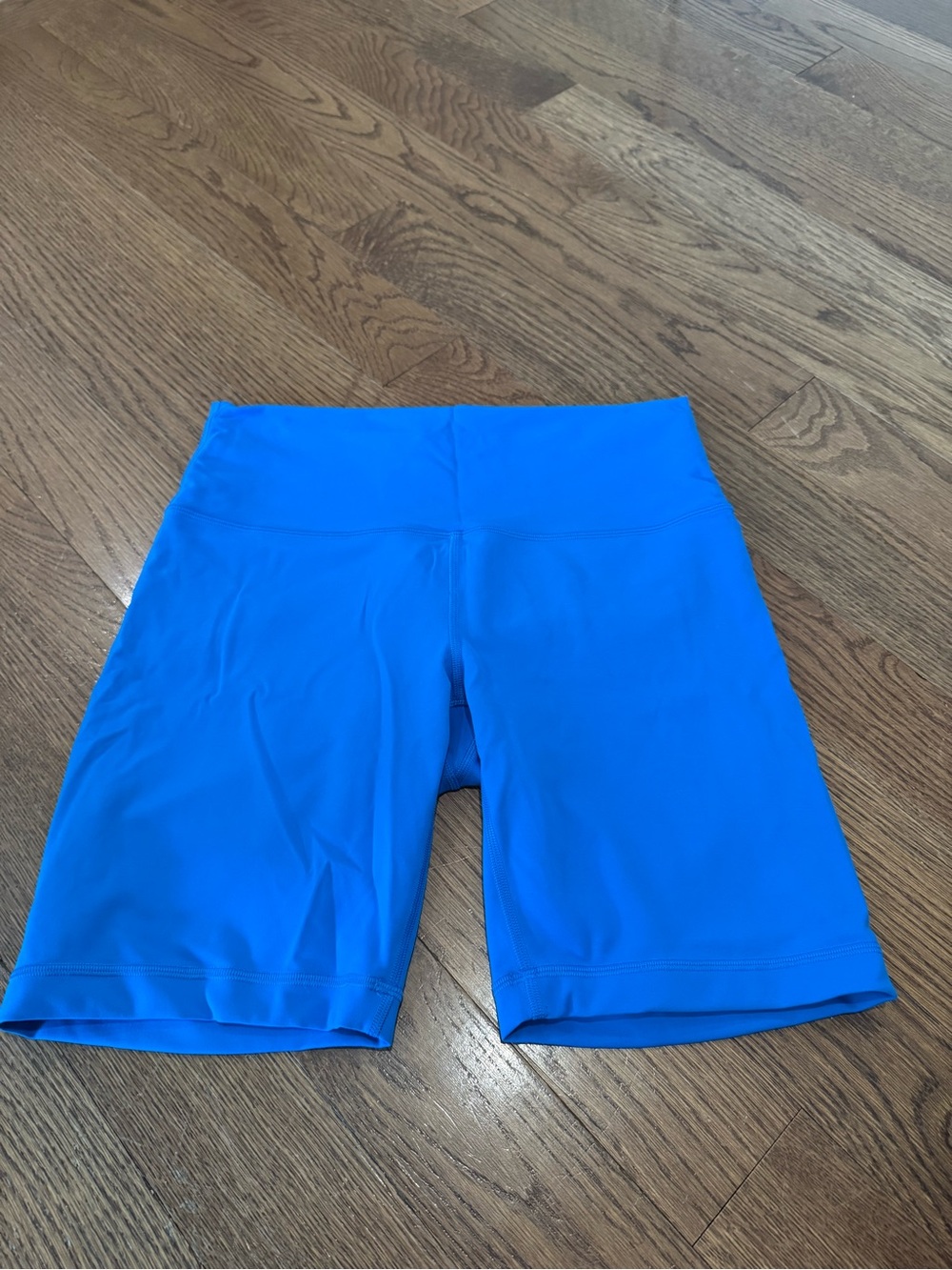 lululemon athletica Bright Blue High-Rise Bike Shorts
